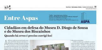 ASPA - Cidadãos em defesa do Museu D. Diogo de Sousa e do Museu dos Biscainhos. Quando há erros é preciso corrigi-los!